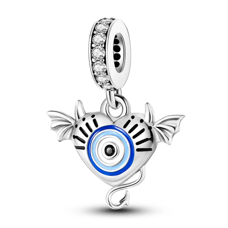 Sparkling Horus Eye Best Wishes Lucky Charms Pendants