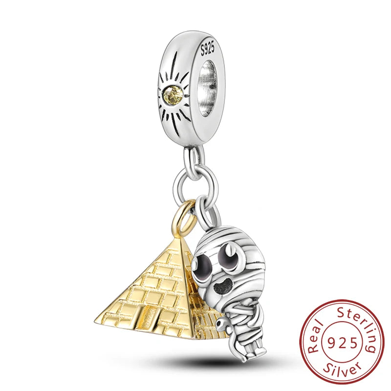 Gold Series 2 Charm Pendants