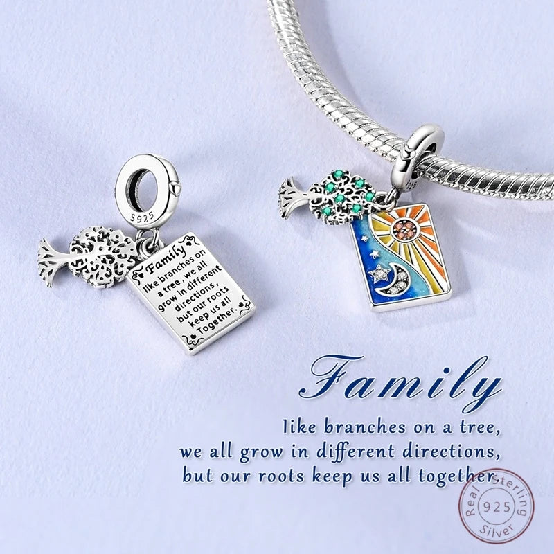 Magic Tarot Sun Moon Stars Charms Pendants