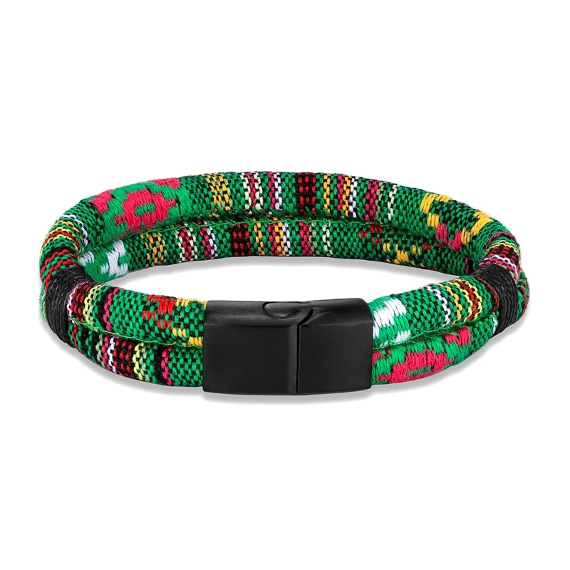 Surfer Adventure Suede Rope Bracelet