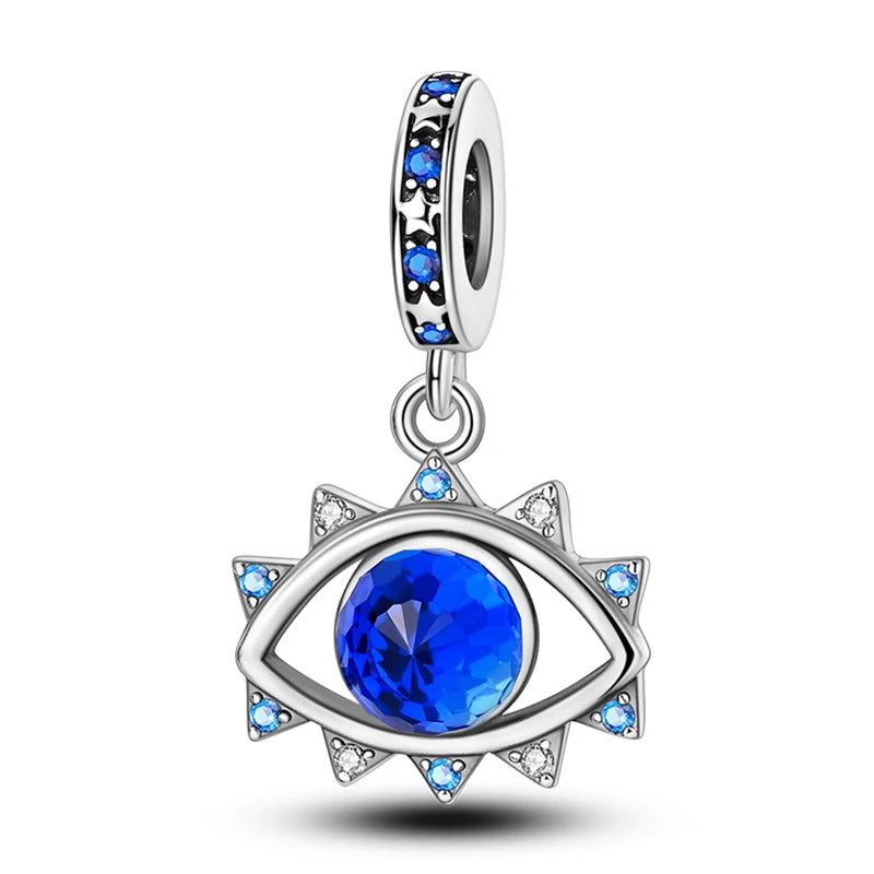 Sparkling Horus Eye Best Wishes Lucky Charms Pendants