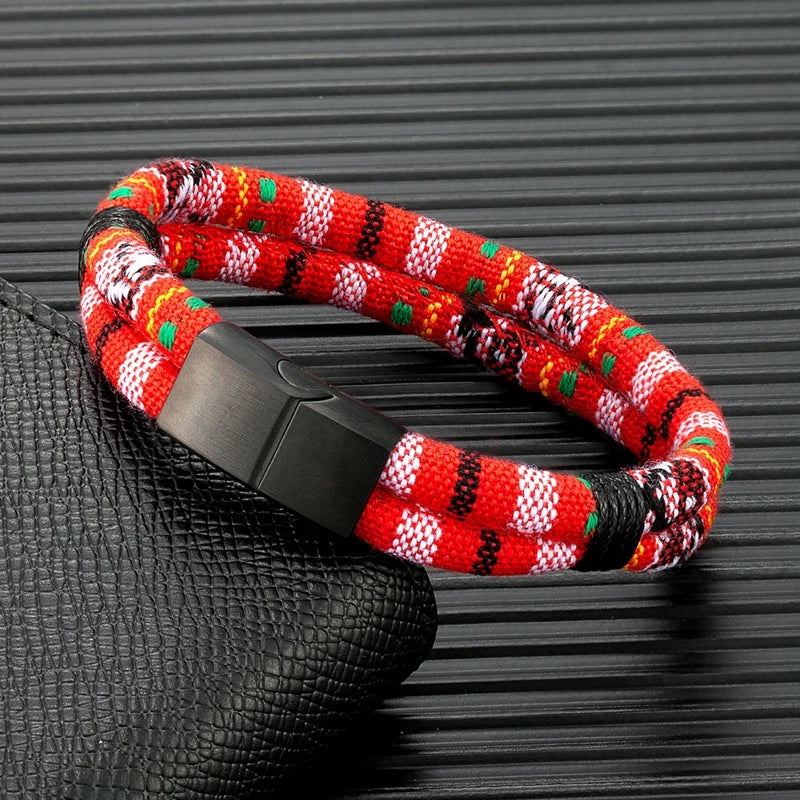 Surfer Adventure Suede Rope Bracelet
