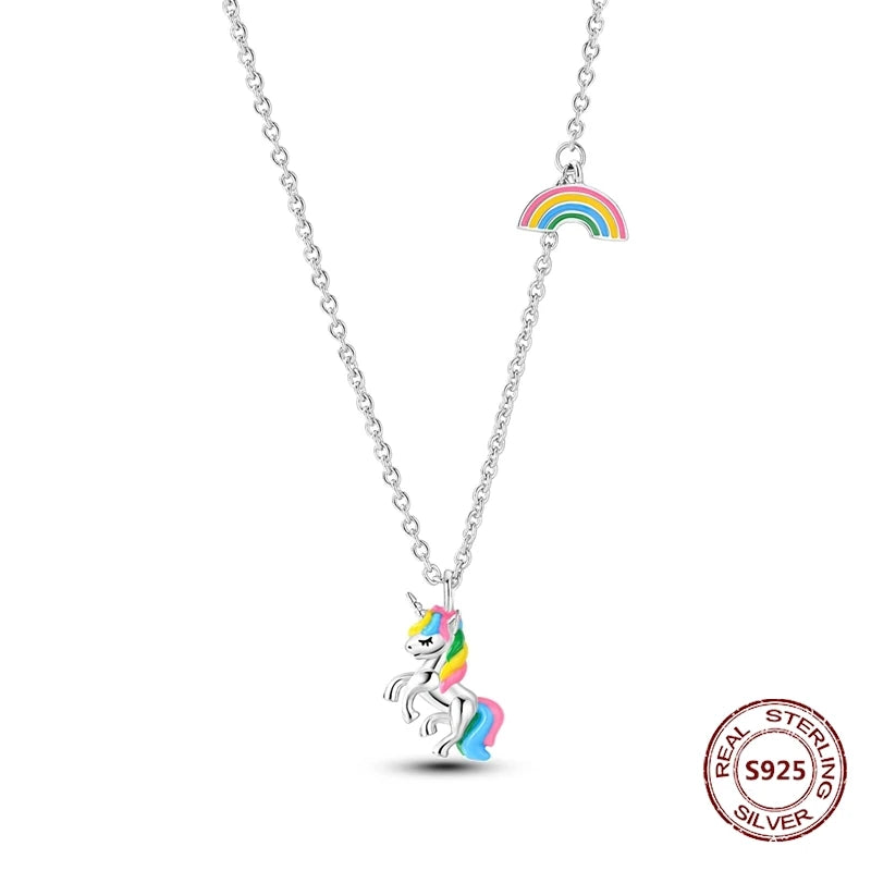 Enchanting Silver Unique Styled Necklace