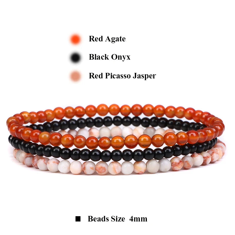 Mix Match 3pcs Beads Bracelets Sets