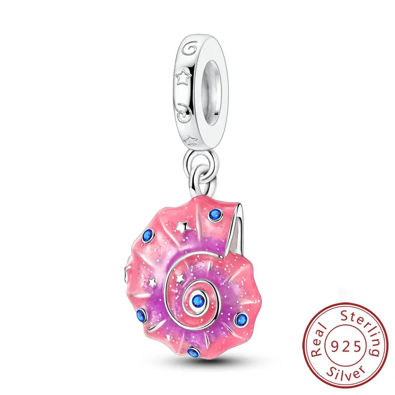 Summer Ocean Blue Pendant Charms